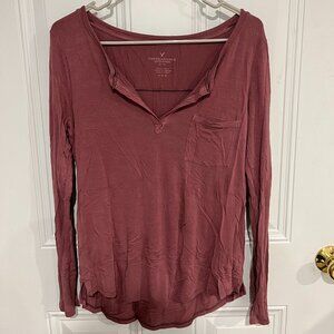 American Eagle Soft and Sexy Long Sleeve